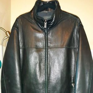 Andrew Marc leather coat